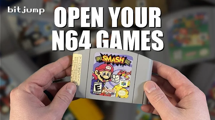 Opening N64 Games: Clean, Refurbish and Replace the Battery in a Nintendo 64 Game