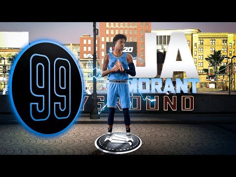 99 OVR JA MORANT BUILD at the PARK – 99 SPEED DEMIGOD BUILD