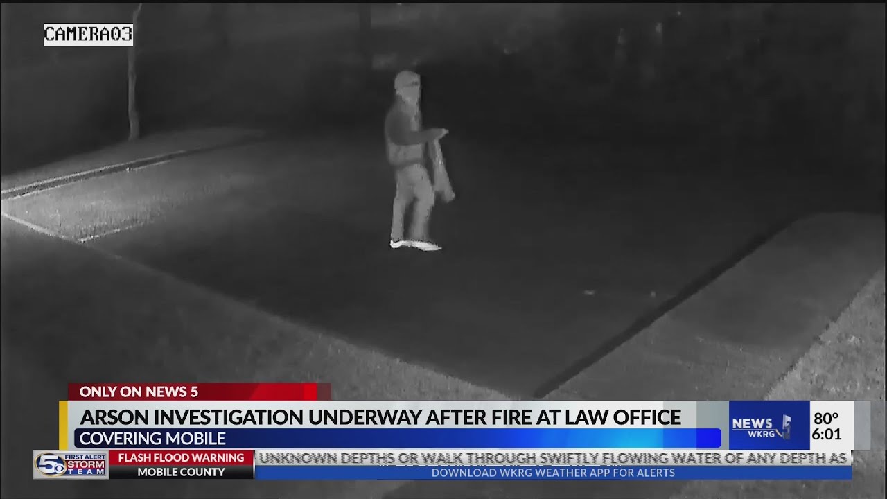 VIDEO: Law firm Arson case
