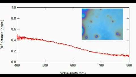 Single Reflectin Layer Dynamic Spectral Data