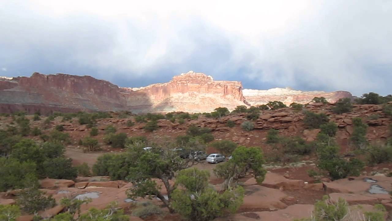 Capitol Reef National Park from the Goosenecks Overlook YouTube