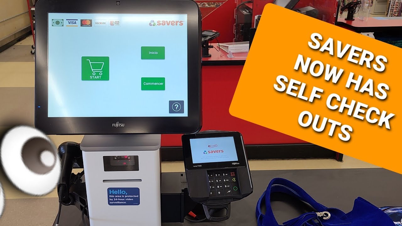 Savers (THRIFT STORE) Now Has SELF Check Outs YouTube