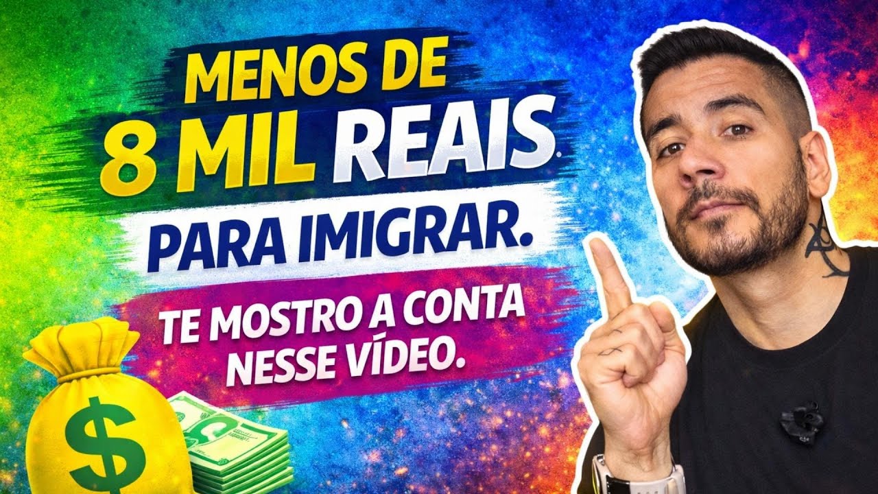 Menos de R$ 8 Mil Para Imigrar Para a Europa? Fiz a Conta