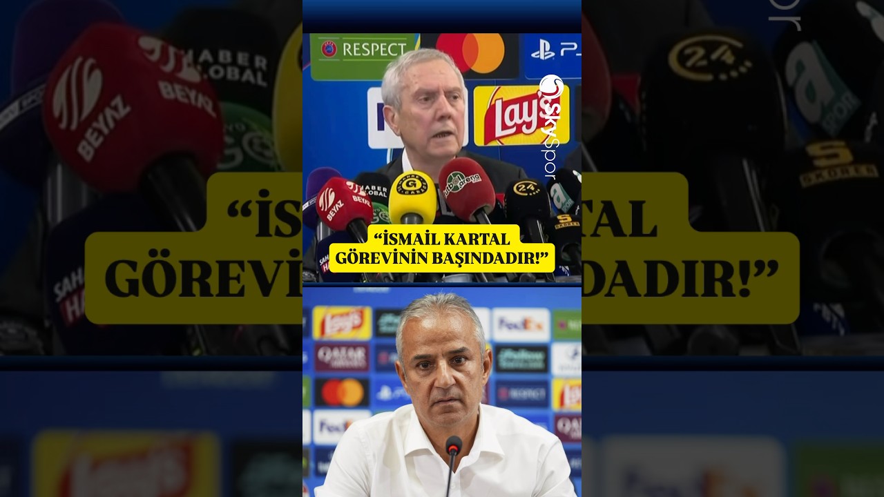 Aziz Yıldırım: “İsmail Kartal görevinin başındadır. İsmail Kartal’a bu camia sahip çıksın!