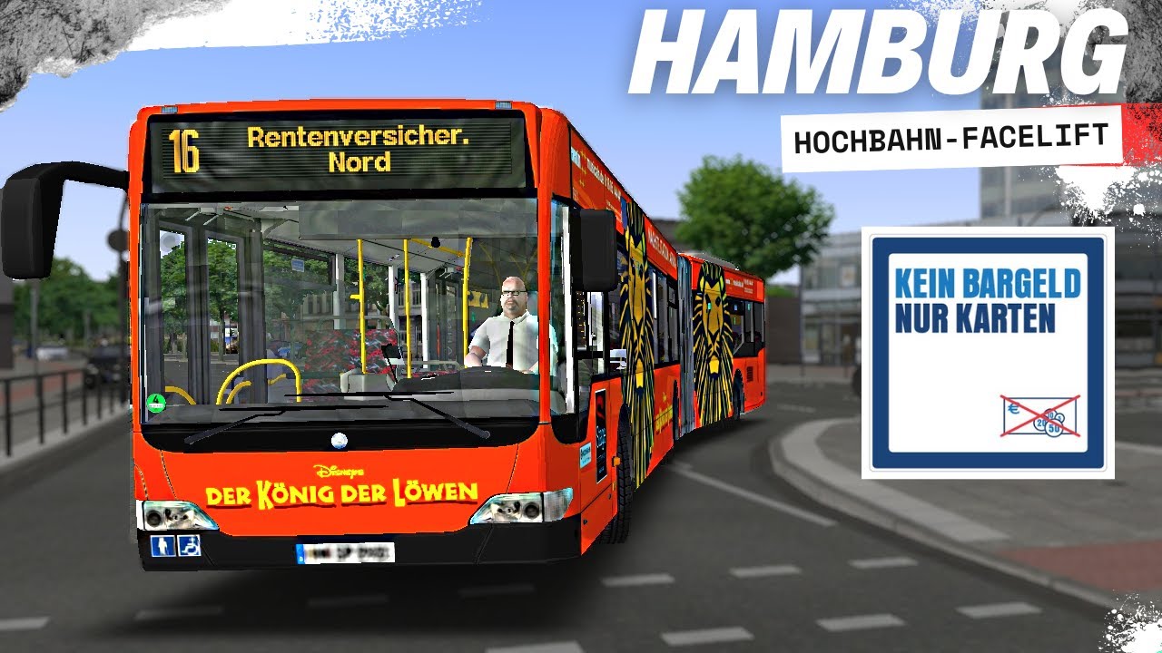OMSI 2 [60 FPS] - HAMBURG 2024 - BYE Bargeld, BYE Facelift! 👋 - Let's Play Omsi 2 [#876]
