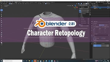 Character Retopology in Blender 2.81