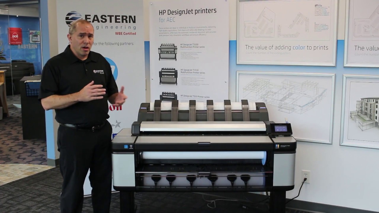 hp t3500 plotter