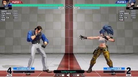 THE KING OF FIGHTERS XV - Leona Slash Saber roll OS