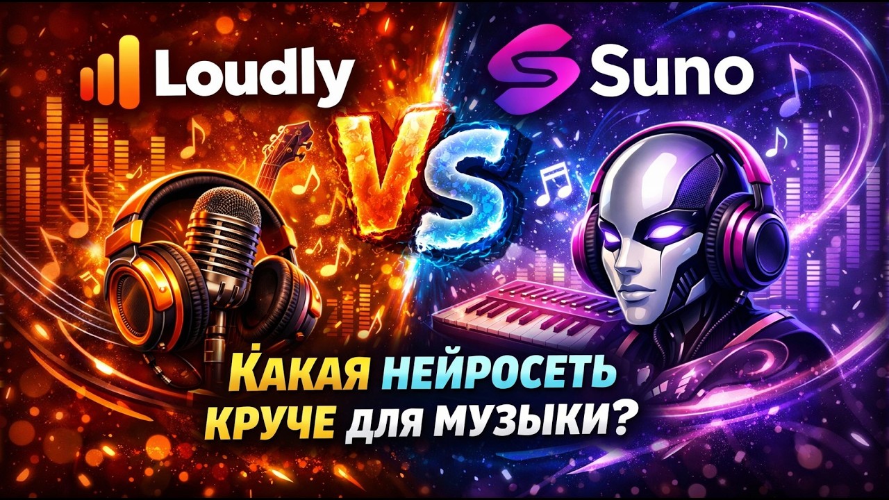 LOUDLY & SUNO AI (МАСТЕР SUNO)