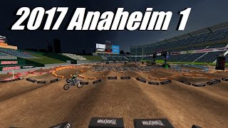 Mx Simulator - Track Review - 2017 Supercross Anaheim 1 - 450Sxf2016