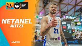 FIBA 3x3 World Cup Qualifier 2023: Netanel Artzi's Amazing Performance for Israel screenshot 5