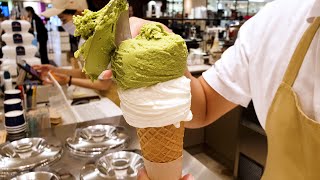 Making Delicious Ice Cream, 20 flavors of Gelato ice cream, Italian ice cream, Korean street food