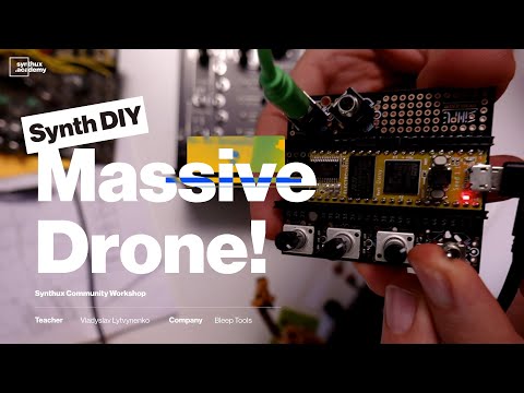 Build This Tiny MASSIVE Drone Synth At Home!