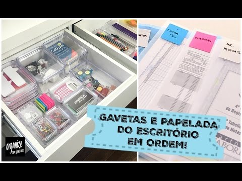 Vídeo: Como Organizar Um Escritório De Matemática