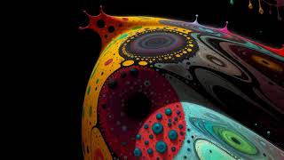 Acrylic Daydream -1 Hour 22 Minute Meditation 4k AI Visuals Trippy Calming Music screenshot 4