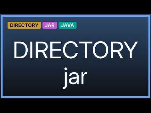 Read a directory in a jar file (2 Solutions!!)