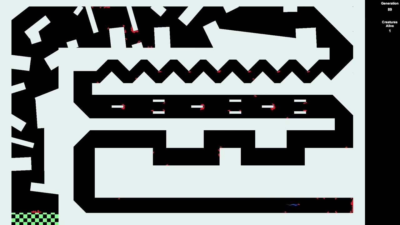 Path Finding AI using Genetic Algorithm in Unity