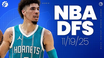 NBA DFS Picks & Strategy for #DraftKings  & #FanDuel (11/19/25)