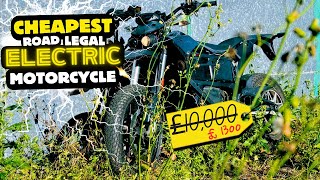 World’s CHEAPEST Road Legal Electric Motorcycle! - ZERO FXS