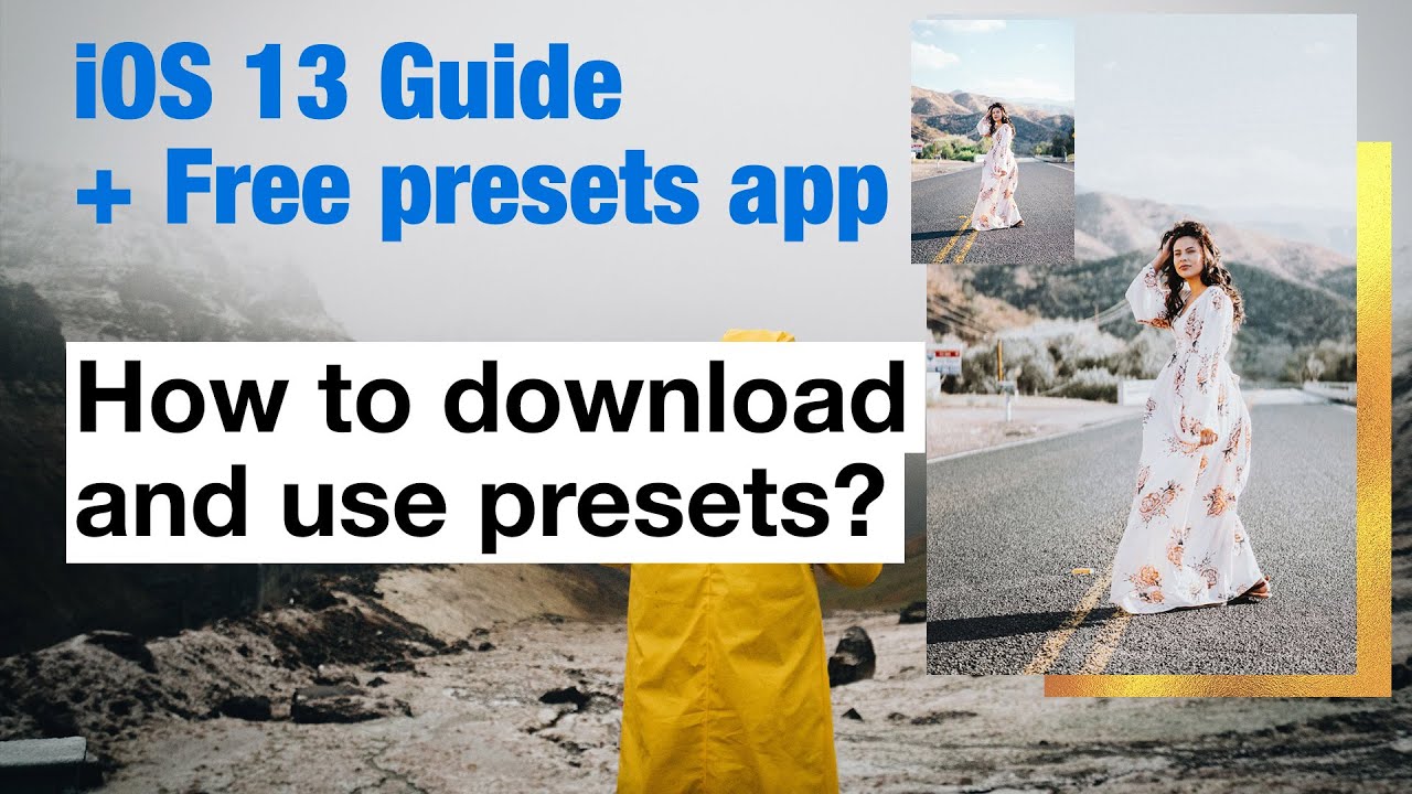 How to download and install Lightroom presets on iPhone iOS 13 Guide