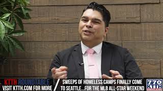 KTTH Roundtable: Encampment Sweeps and Empty Homeless Hotels