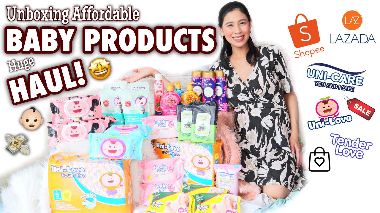 BABY PRODUCTS HAUL! Affordable Baby Products Ft. UNICARE! YouTube
