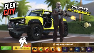 Flex Pass All Premium Rewards Unlocked Grenade Launcher Gameplay In Flex City Vice Online