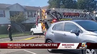 2 children dead after apartment fire in West Chester