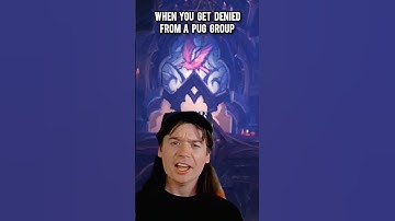 when you get denied from a pug group #worlfofwarcraft #warcraft #wow