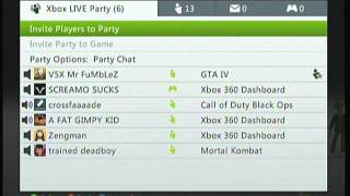 Hilarious Xbox Live Fight!