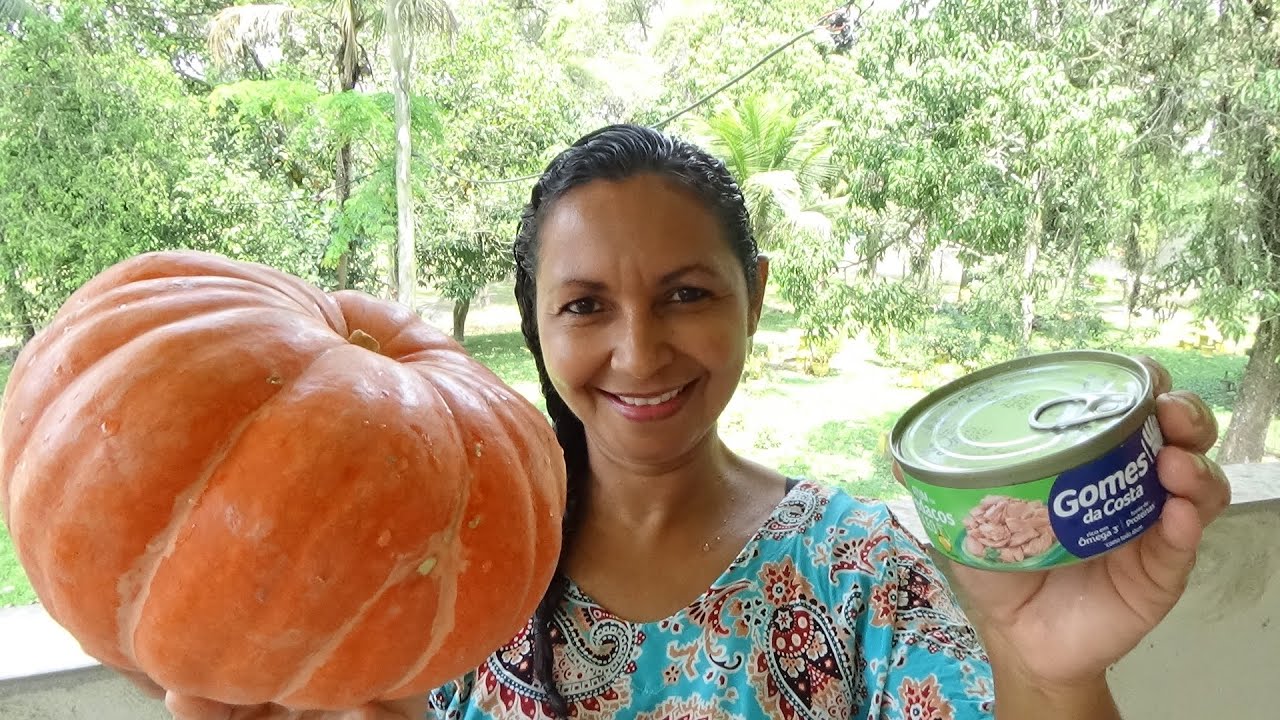 TEM ATUM E ABÓBOREA? VENHAM DESCOBRIR UMA GOSTOSA SALADA