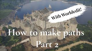 Information How to make paths in Minecraft with Worldedit! Part 2 Update