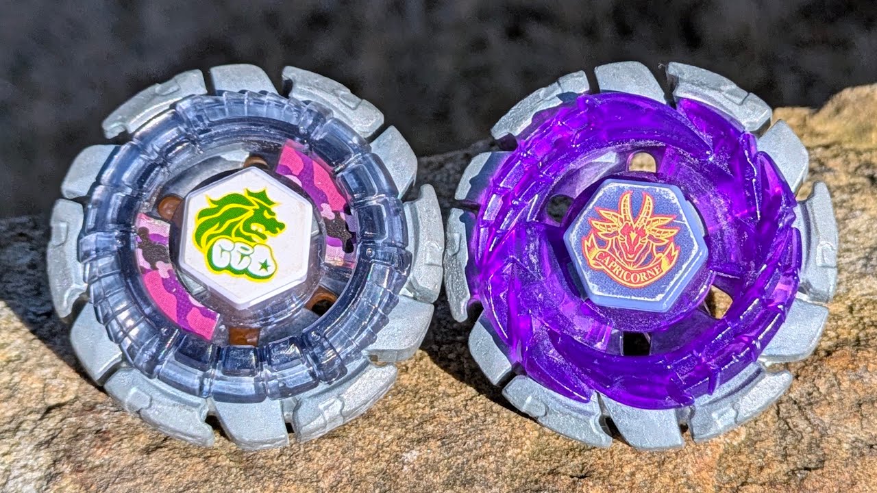 Dark Leone C145B vs Dark Capricorn 105RF | Metal Fight Beyblade