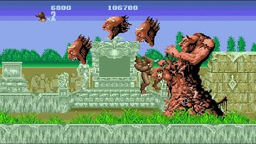 Altered Beast - Genesis Plus GX Widescreen | RetroArch