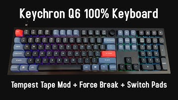 Switching from a Razer! - Keychron Q6 First Impressions and modding!