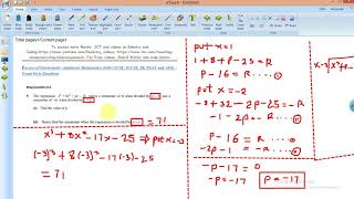 GCSE/IGCSE, AP, IB-HL Exam Style Questions Factors and Polynomials Part1, Add Maths 0606