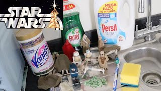 Cleaning Vintage Star Wars Figures / Toys: How To Clean Soft Goods (Clothes) + Figures With Stickers screenshot 2