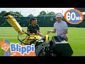 Jobs At Wimbledon | Blippi Vehicles | Learning Videos for Kids