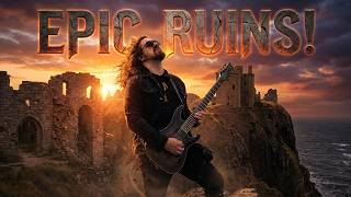 I filmed a music video in the ruins of a medieval stronghold on the edge of a cliff on the Black Sea
