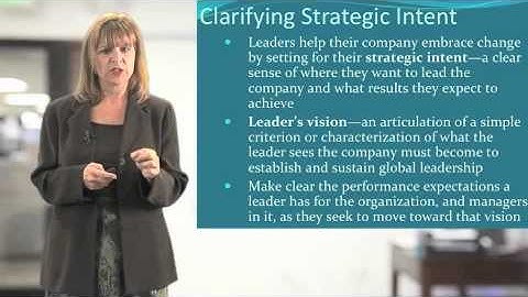 Strategic Leadership : Embracing Change