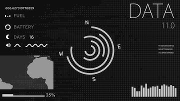 HUD Animation by AfterEffects