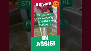 What to Eat in Assisi - TOP 5