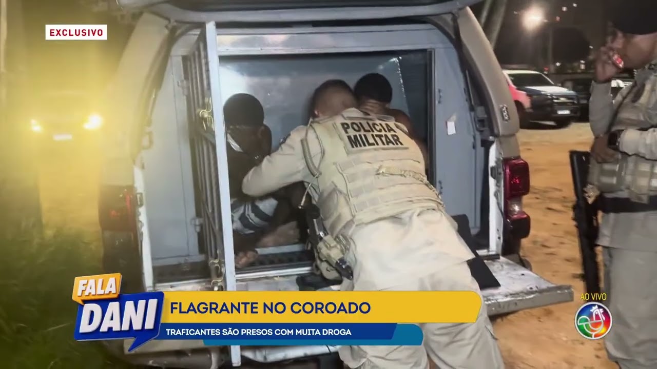 Traficantes são presos com muitas drogas no Coroado  | FALA DANI | TV ARATU