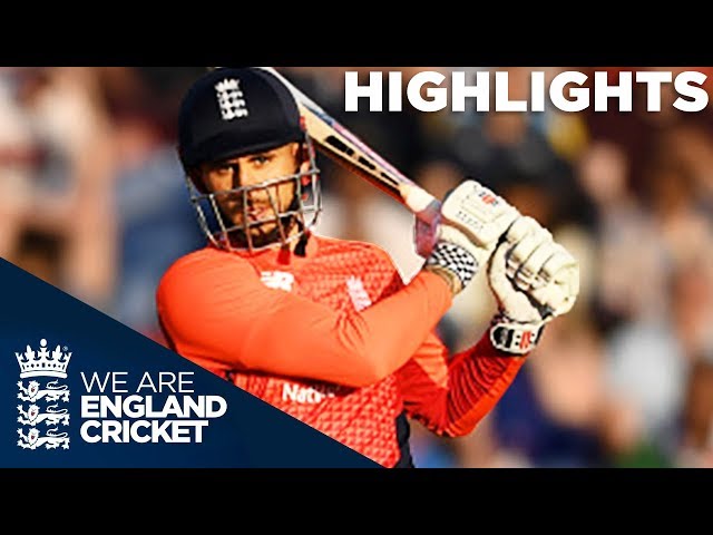 Hales The Hero In Final Over Drama 
| England v India 2nd Vitality IT20 2018 
- Highlights