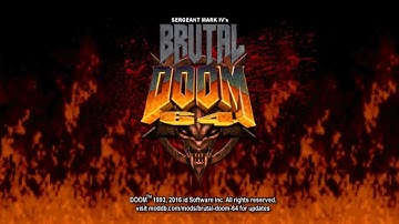 Lets play Brutal Doom 64 - Map 9