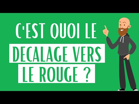 Vidéo: Comment se produit le décalage vers le rouge ?