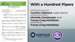 With a Hundred Pipers (SATB) | Michelle Christensen and Tracey Craig McKibben