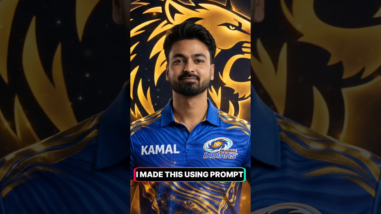 Mumbai Indians Jersey Photo 