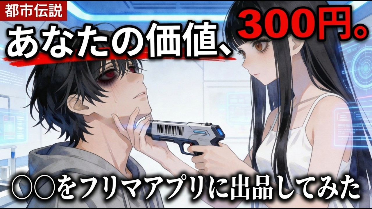 【都市伝説】父の形見を300円で出品したら、人間としての価値を査定された。「0円になったら、あなたを処分します」【適正価格】