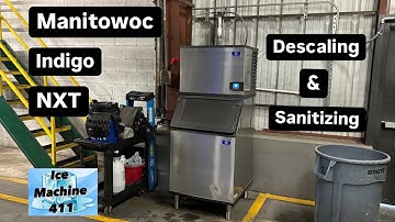 Manitowoc indigo NXT ice machine cleaning